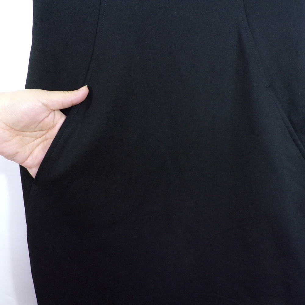 Sleeveless Black Sheath Dress - Classic Work to Evening - Picture 5 of 9